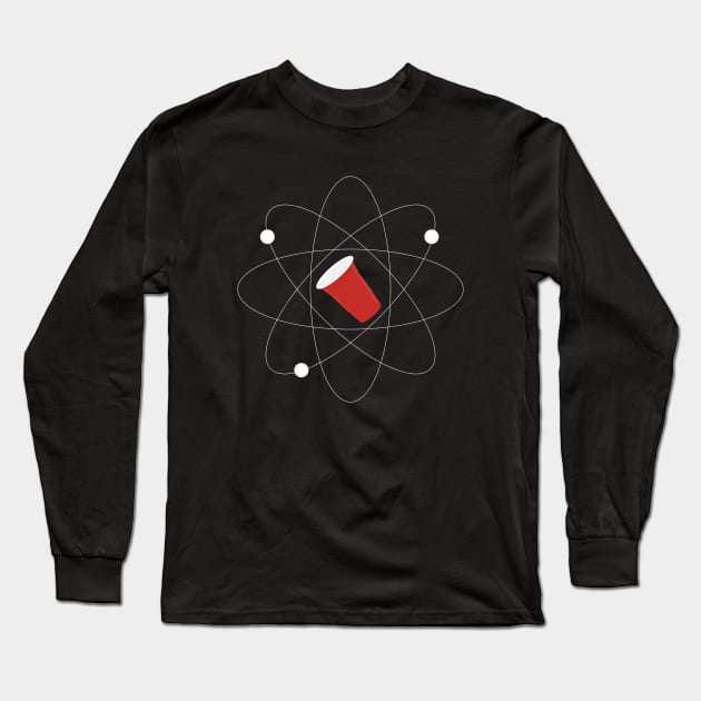 Beer Pong Physics Long Sleeve T-Shirt by Woah_Jonny